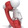 talking on phone